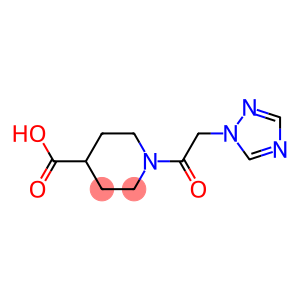 1-[2-(1H-1,2,4-triazol-1-yl)acetyl]piperidine-4-carboxylic acid