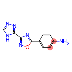 4-[3-(4H-1,2,4-triazol-3-yl)-1,2,4-oxadiazol-5-yl]aniline