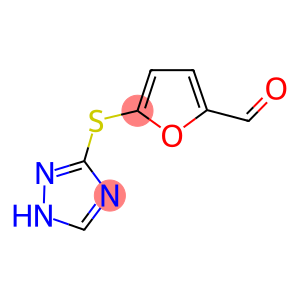 5-(1 H-[1,2,4]TRIAZOL-3-YLSULFANYL)-FURAN-2-CARBALDEHYDE