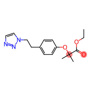 [4-[2-(1H-1,2,3-Triazol-1-yl)ethyl]phenoxy]dimethylacetic acid ethyl ester