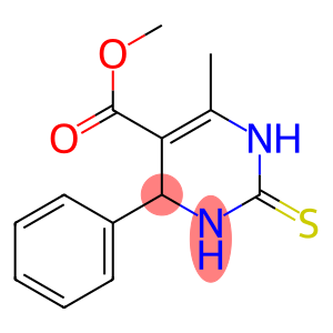 2(1H)-Thioxo-3,4-dihydro-4-phenyl-6-methylpyrimidine-5-carboxylic acid methyl ester