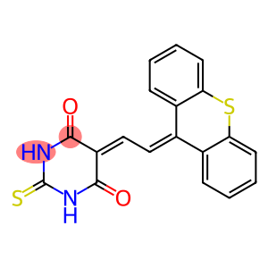 5-[2-(9H-Thioxanthen-9-ylidene)ethylidene]-1,2-dihydro-2-thioxopyrimidine-4,6(3H,5H)-dione