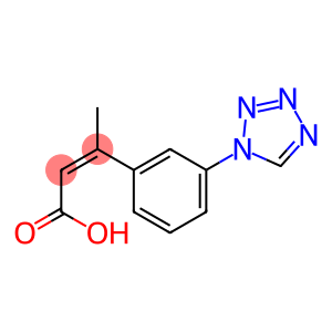 3-[3-(1H-1,2,3,4-tetrazol-1-yl)phenyl]but-2-enoic acid