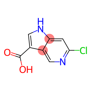 1H-Pyrrolo[3,2-c]pyridine-3-carboxylic  acid,  6-chloro-