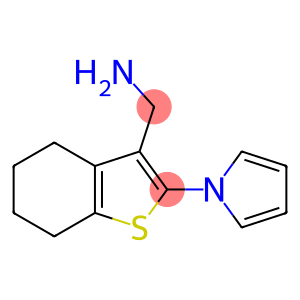 [2-(1H-pyrrol-1-yl)-4,5,6,7-tetrahydro-1-benzothien-3-yl]methylamine