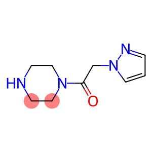 1-(1H-pyrazol-1-ylacetyl)piperazine