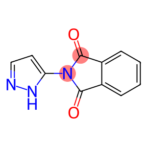 2-(1H-pyrazol-5-yl)isoindoline-1,3-dione