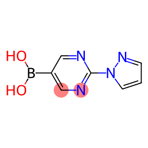 [2-(1H-PYRAZOL-1-YL)PYRIMIDIN-5-YL]BORONIC ACID