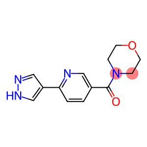 4-([6-(1H-PYRAZOL-4-YL)PYRIDIN-3-YL]CARBONYL)MORPHOLINE