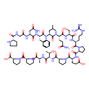 H-PRO-GLY-ASN-PHE-LEU-GLN-SER-ARG-PRO-GLU-PRO-THR-ALA-PRO-PRO-OH