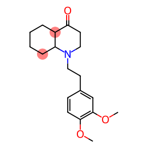 4(1H)-OUINOLINONE, 1-[2-(3,4-DIMETHOXYPHENYL)ETHYL]OCTAHYDRO-