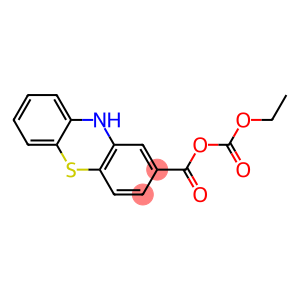 10H-Phenothiazine-2-carboxylic acid ethoxy(oxo)methyl ester