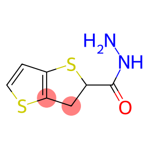 3H-1lambda~4~-thieno[3,2-b]thiophene-2-carbohydrazide