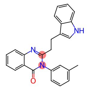 2-[2-(1H-Indol-3-yl)ethyl]-3-(3-methylphenyl)quinazolin-4(3H)-one