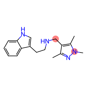 [2-(1H-indol-3-yl)ethyl][(1,3,5-trimethyl-1H-pyrazol-4-yl)methyl]amine