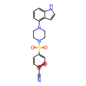 4-{[4-(1H-indol-4-yl)piperazino]sulfonyl}benzonitrile