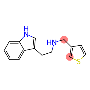 [2-(1H-indol-3-yl)ethyl](thiophen-3-ylmethyl)amine