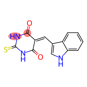 5-(1H-indol-3-ylmethylidene)-2-thioxohexahydropyrimidine-4,6-dione