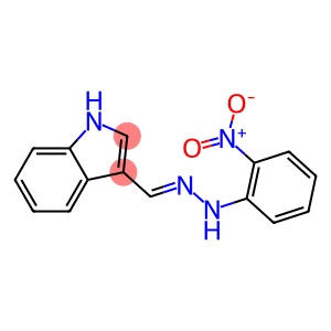 1H-indole-3-carbaldehyde N-(2-nitrophenyl)hydrazone