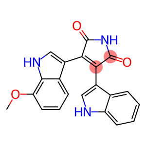 3-(1H-indol-3-yl)-4-(7-methoxy-1H-indol-3-yl)-1H-pyrrole-2,5-dione