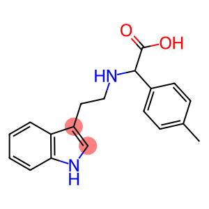 ([2-(1H-INDOL-3-YL)ETHYL]AMINO)(4-METHYLPHENYL)ACETIC ACID