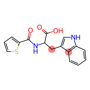 3-(1H-INDOL-3-YL)-2-[(THIOPHENE-2-CARBONYL)-AMINO]-PROPIONIC ACID