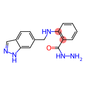 2-[(1H-INDAZOL-6-YLMETHYL)-AMINO]-BENZOIC ACID HYDRAZIDE