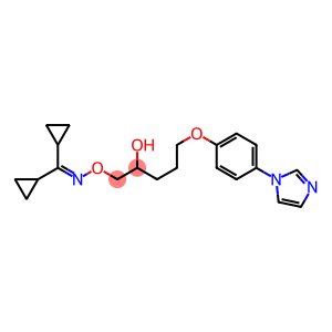 1-[2-[4-(1H-Imidazol-1-yl)phenoxy]ethyl]-3-[(dicyclopropylmethylene)aminooxy]-2-propanol