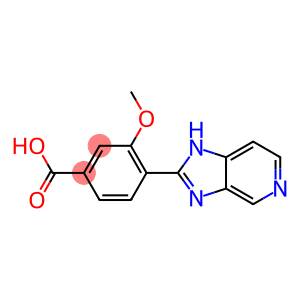 4-(1H-Imidazo[4,5-c]pyridin-2-yl)-3-methoxybenzoic acid