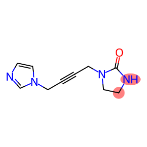 1-[4-(1H-Imidazol-1-yl)-2-butynyl]imidazolidin-2-one