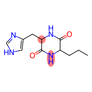 3-[(1H-Imidazol-4-yl)methyl]-6-propyl-1,3,4,6-tetrahydropyrazine-2,5-dione