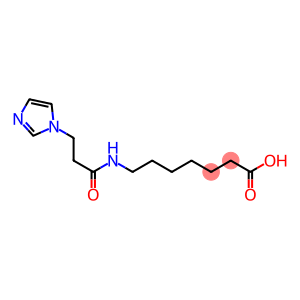 7-{[3-(1H-imidazol-1-yl)propanoyl]amino}heptanoic acid