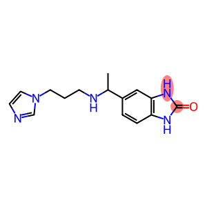 5-(1-{[3-(1H-imidazol-1-yl)propyl]amino}ethyl)-2,3-dihydro-1H-1,3-benzodiazol-2-one