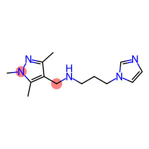 [3-(1H-imidazol-1-yl)propyl][(1,3,5-trimethyl-1H-pyrazol-4-yl)methyl]amine