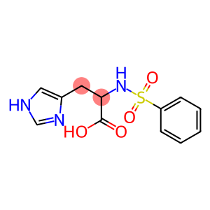 3-(1H-imidazol-4-yl)-2-[(phenylsulfonyl)amino]propanoic acid