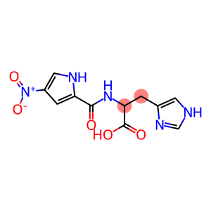 3-(1H-imidazol-4-yl)-2-{[(4-nitro-1H-pyrrol-2-yl)carbonyl]amino}propanoic acid