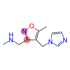 ([4-(1H-IMIDAZOL-1-YLMETHYL)-5-METHYLISOXAZOL-3-YL]METHYL)METHYLAMINE