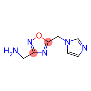 ([5-(1H-IMIDAZOL-1-YLMETHYL)-1,2,4-OXADIAZOL-3-YL]METHYL)AMINE