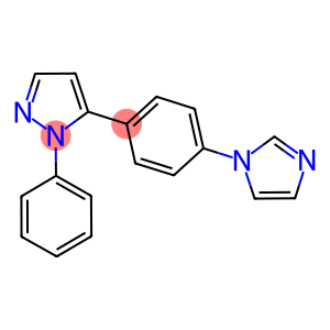 5-[4-(1H-IMIDAZOL-1-YL)PHENYL]-1-PHENYL-1H-PYRAZOLE