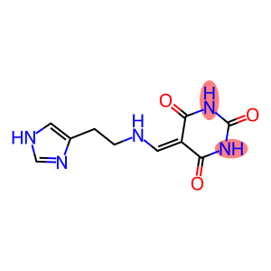 5-({[2-(1H-IMIDAZOL-4-YL)ETHYL]AMINO}METHYLENE)PYRIMIDINE-2,4,6(1H,3H,5H)-TRIONE