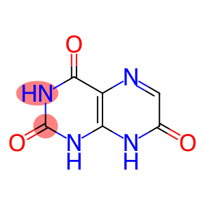 2,4,7(1H,3H,8H)-PTERIDINETRIONE