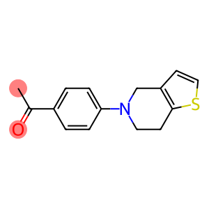 1-(4-{4H,5H,6H,7H-thieno[3,2-c]pyridin-5-yl}phenyl)ethan-1-one