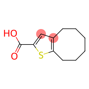 4H,5H,6H,7H,8H,9H-cycloocta[b]thiophene-2-carboxylic acid