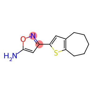 3-{4H,5H,6H,7H,8H-cyclohepta[b]thiophen-2-yl}-1,2-oxazol-5-amine