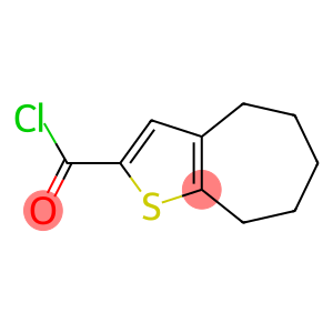 4H,5H,6H,7H,8H-cyclohepta[b]thiophene-2-carbonyl chloride