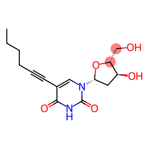 5-(1-Hexynyl)-2'-deoxyuridine