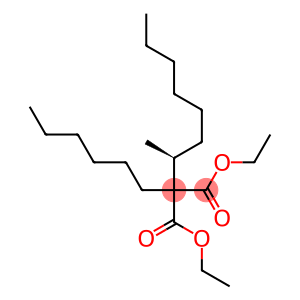 (-)-2-Hexyl-2-[(S)-1-methylheptyl]malonic acid diethyl ester