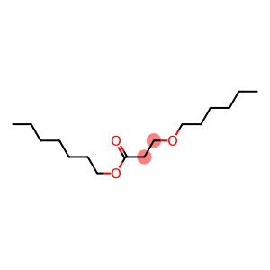 3-(Hexyloxy)propionic acid heptyl ester