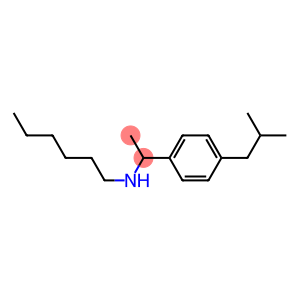 hexyl({1-[4-(2-methylpropyl)phenyl]ethyl})amine