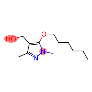 [5-(hexyloxy)-1,3-dimethyl-1H-pyrazol-4-yl]methanol